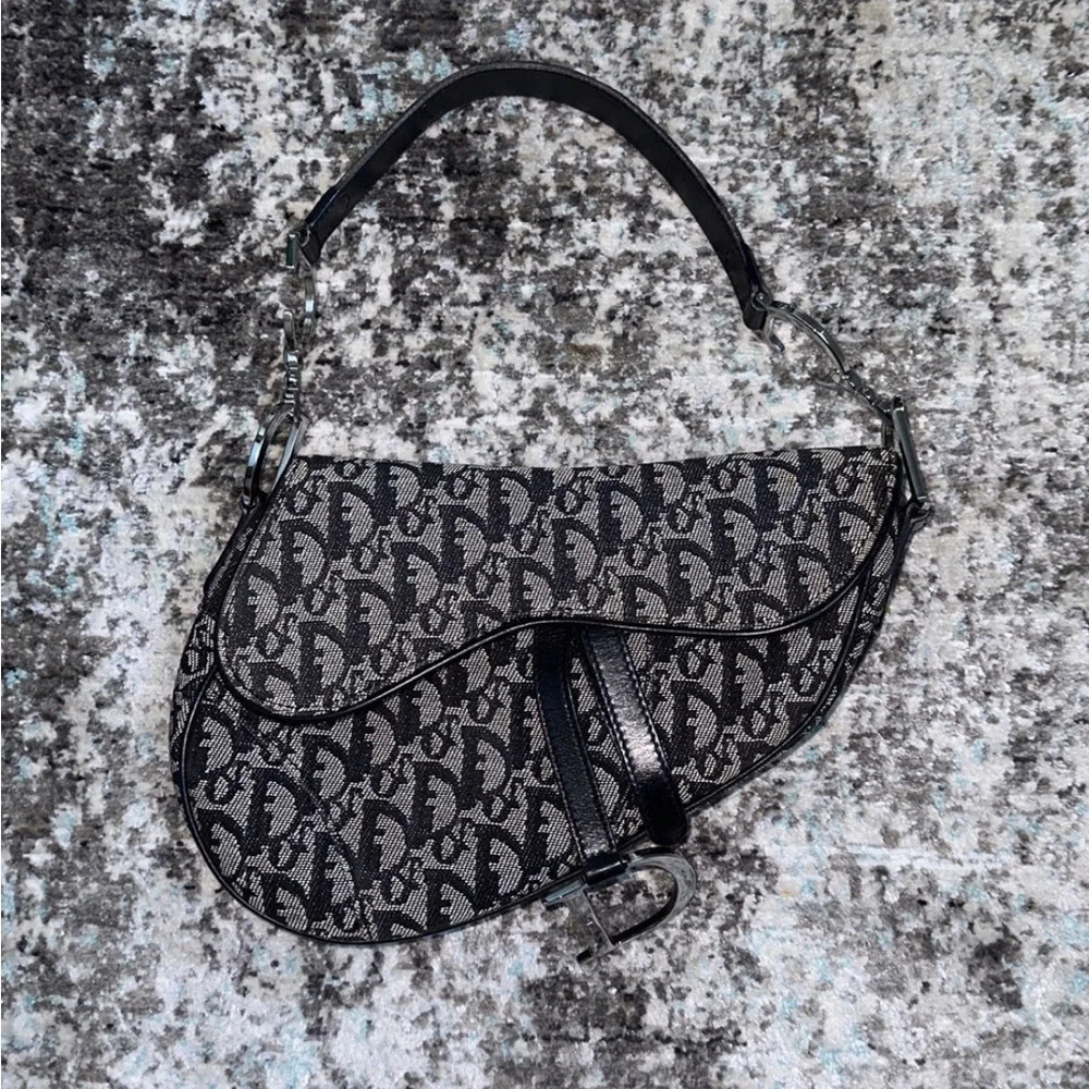 Christian Dior Vintage John Galliano Saddle Bag - Picture 3 of 15
